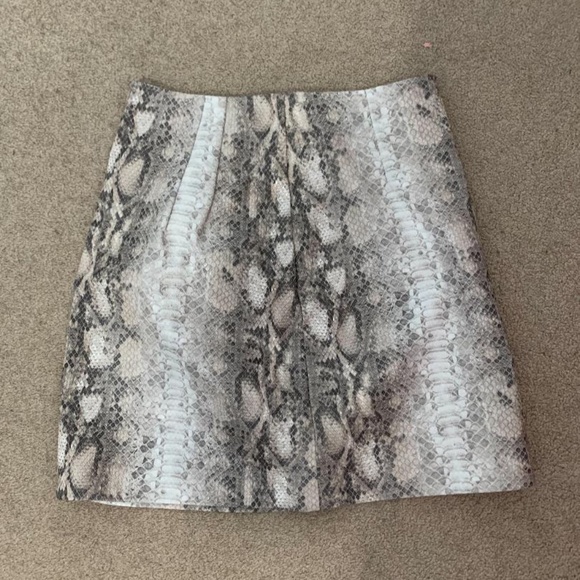 Snake skin leather skirt - Picture 1 of 1